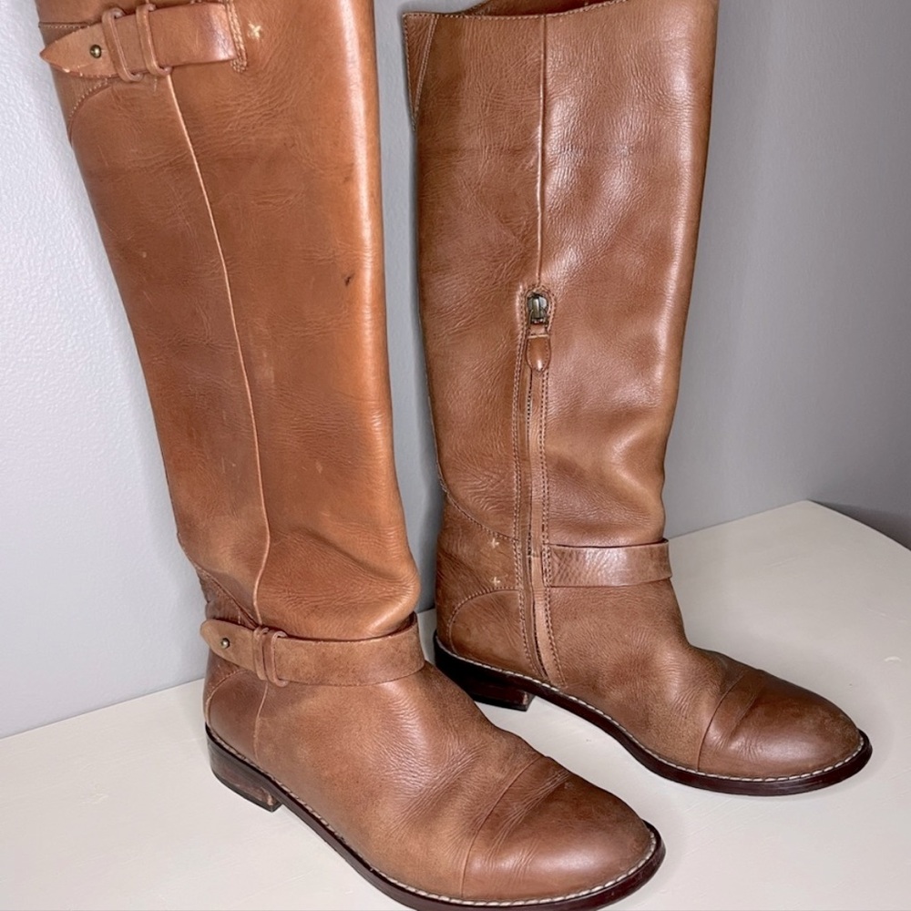 👢Halogen Leather Riding Boots-Size 6.5